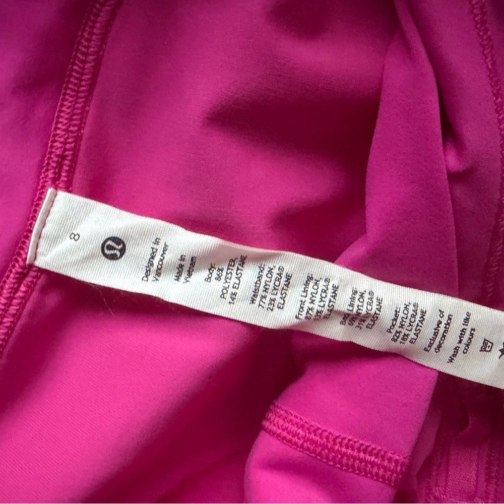 Lululemon Pace Rival Skirt- Hot Pink - Picture 9 of 9